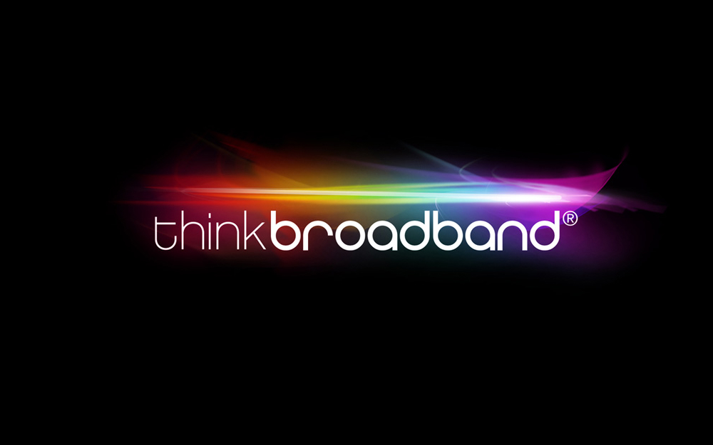 Logo design for thinkbroadband.com